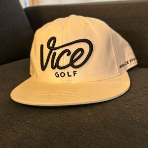 Vice Golf Hat, White